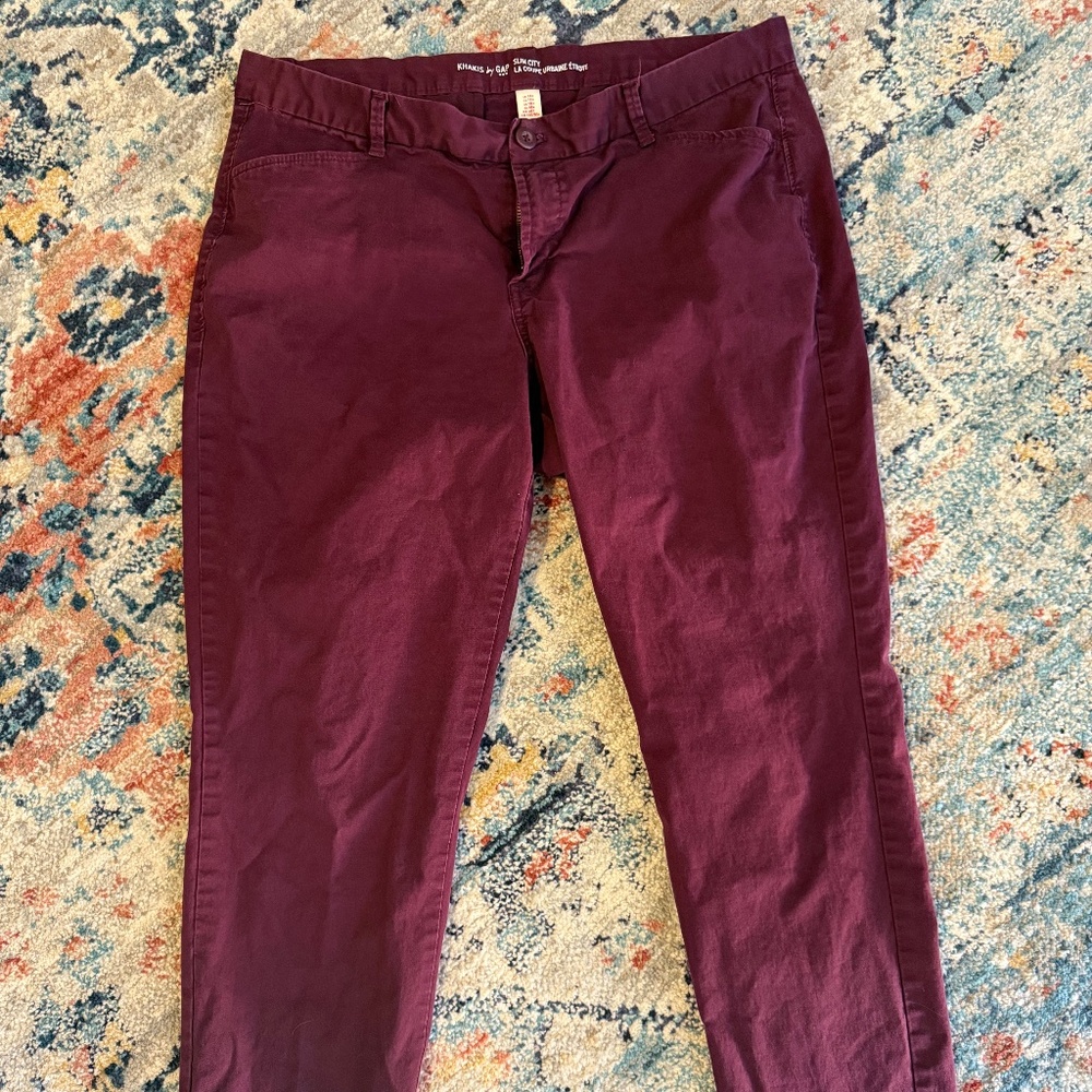 Gap khaki womens pants